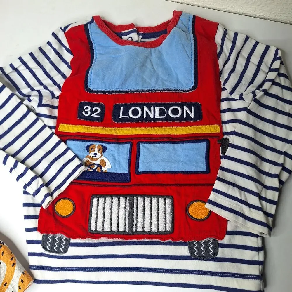 Boys 3-4/4-5 Clothing Lot Mini Boden Tea Janie & Jack Carhartt Outfits Overalls